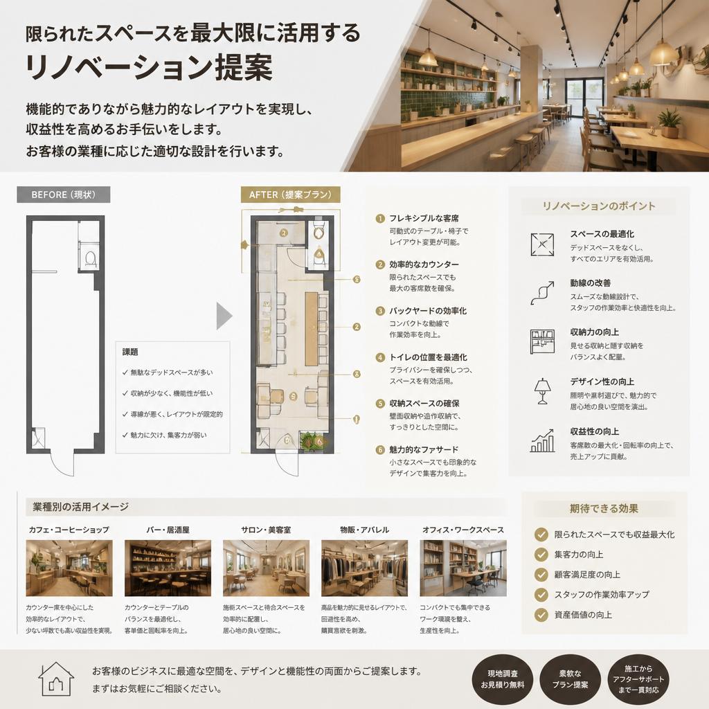 スペース活用の提案