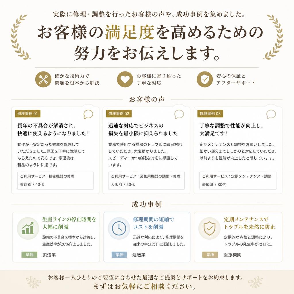 4. お客様の声・事例紹介