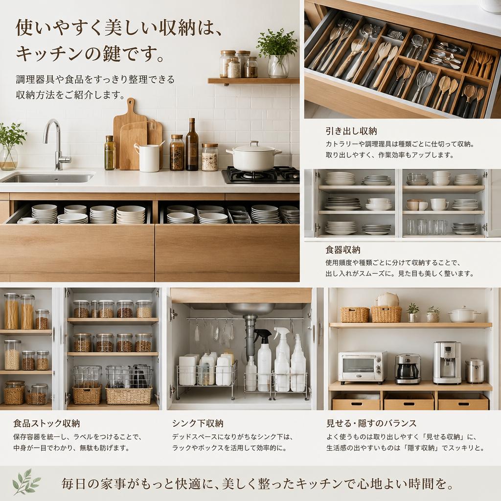 機能的な収納アイデア