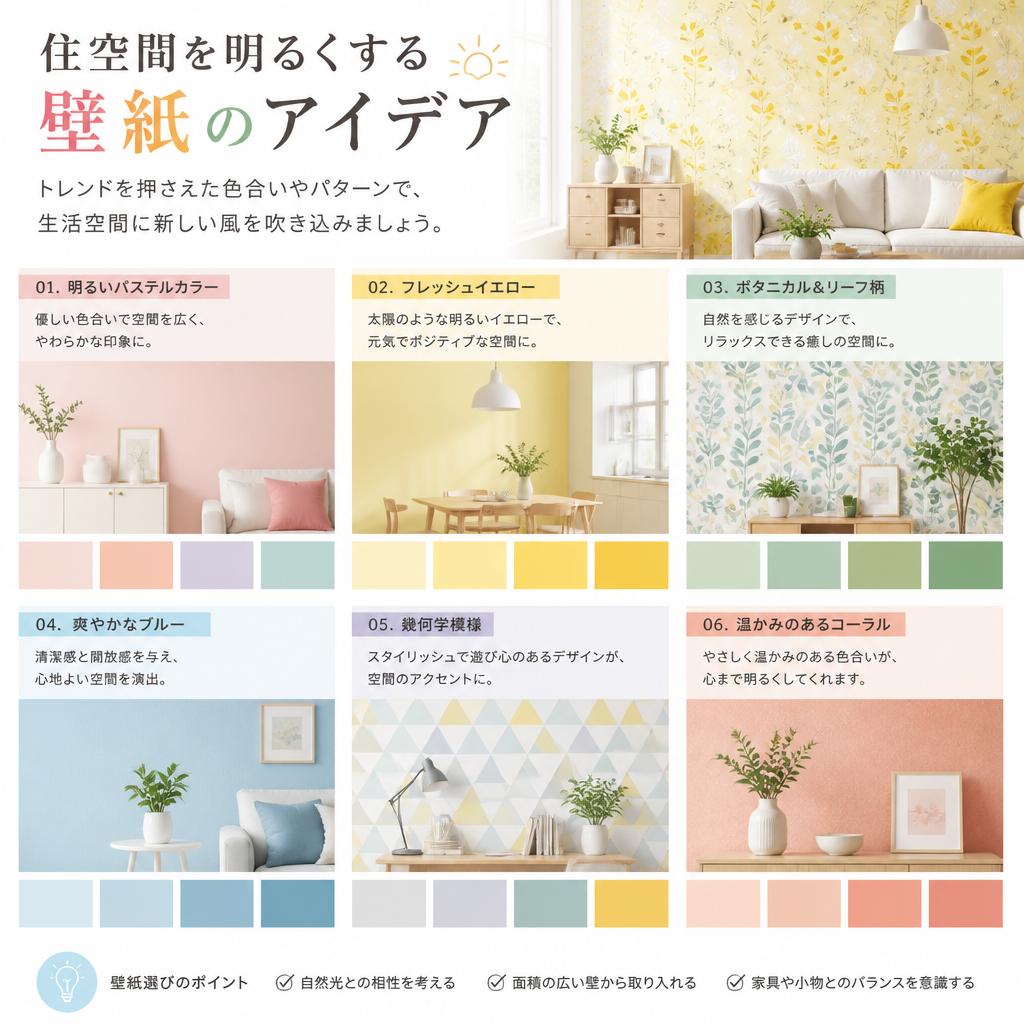 明るいカラーで内装を刷新