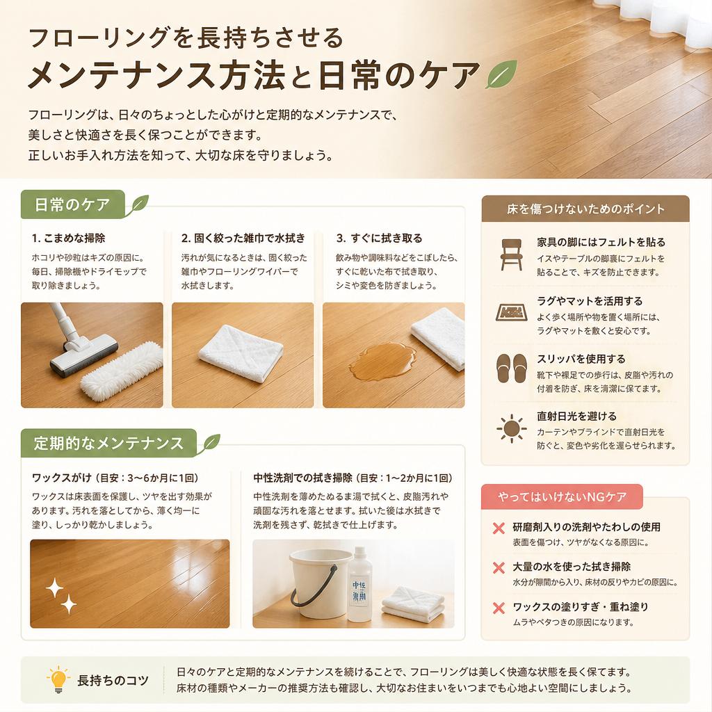 4. 快適空間の維持とメンテナンス
