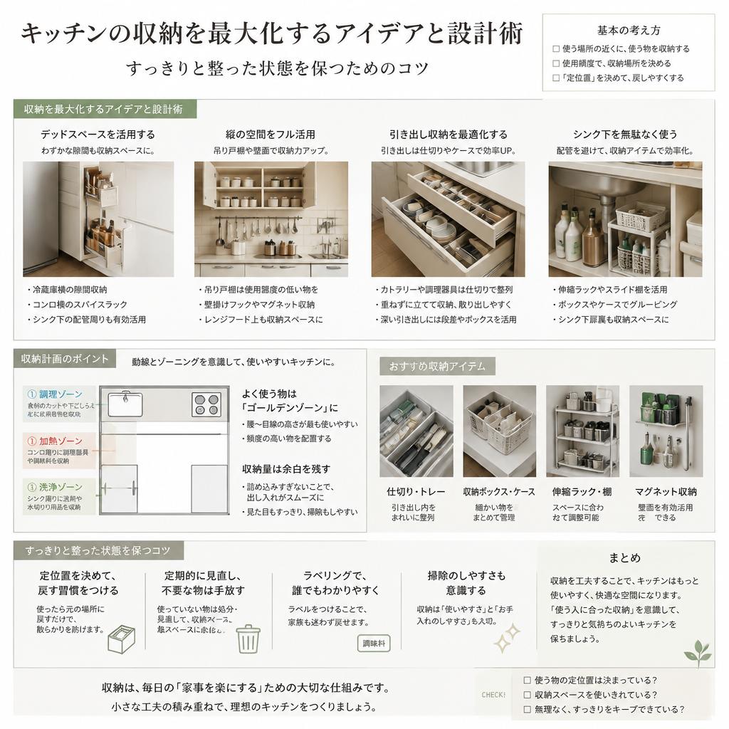 2. 効率的な収納アイデア