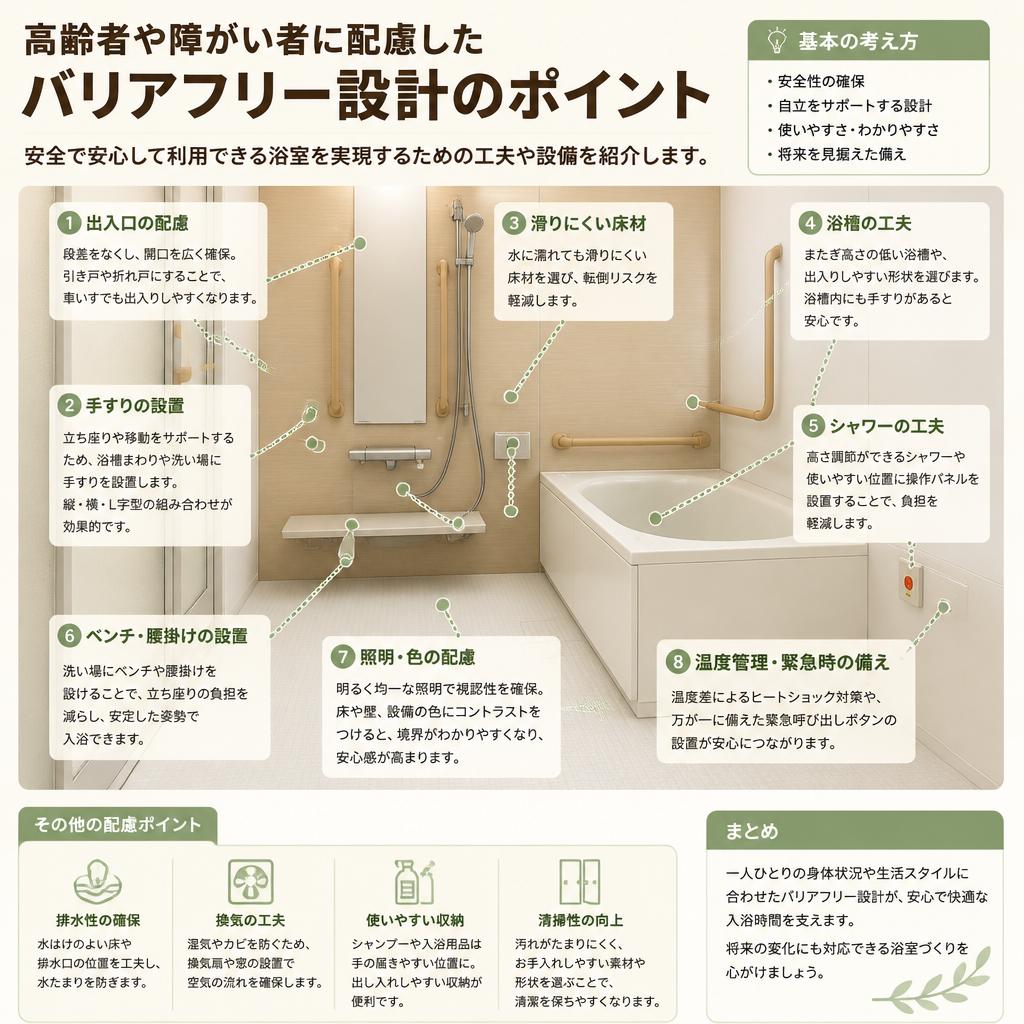 バリアフリー設計の重要性