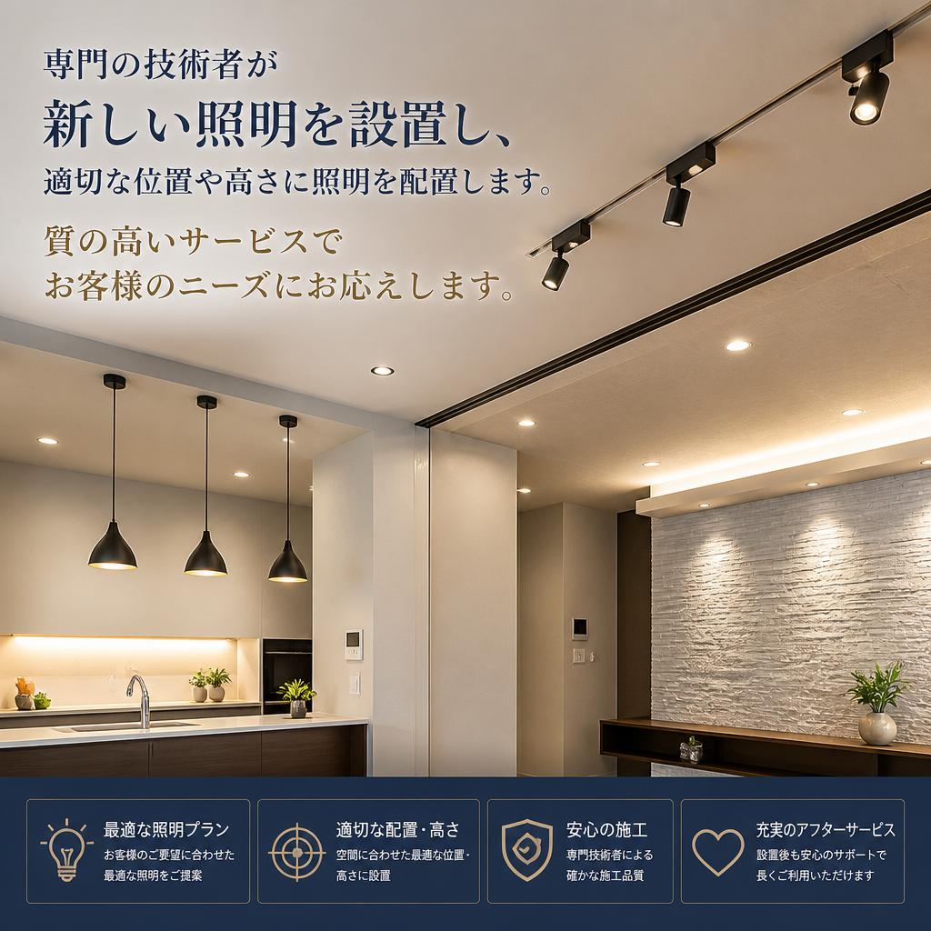 設置サービスの詳細