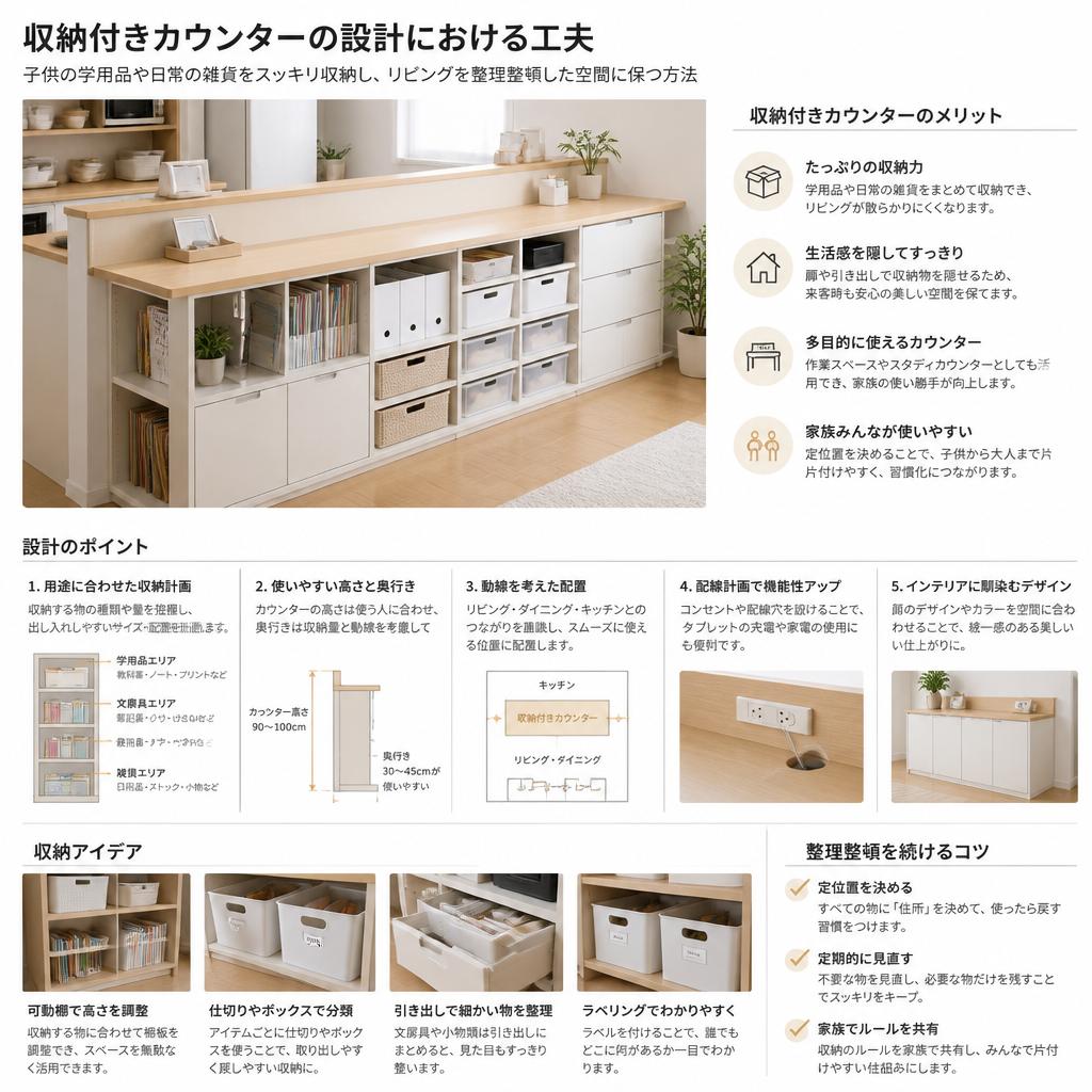 使い勝手抜群！収納の工夫