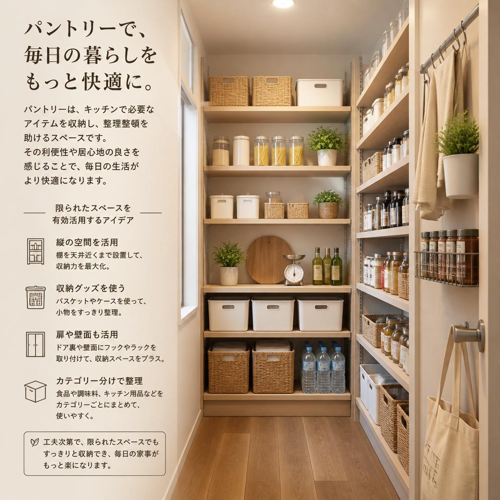 パントリーのある暮らしとは？