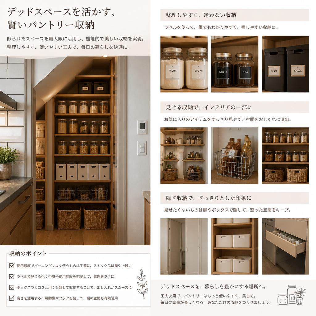 収納アイデアでスマートに解決