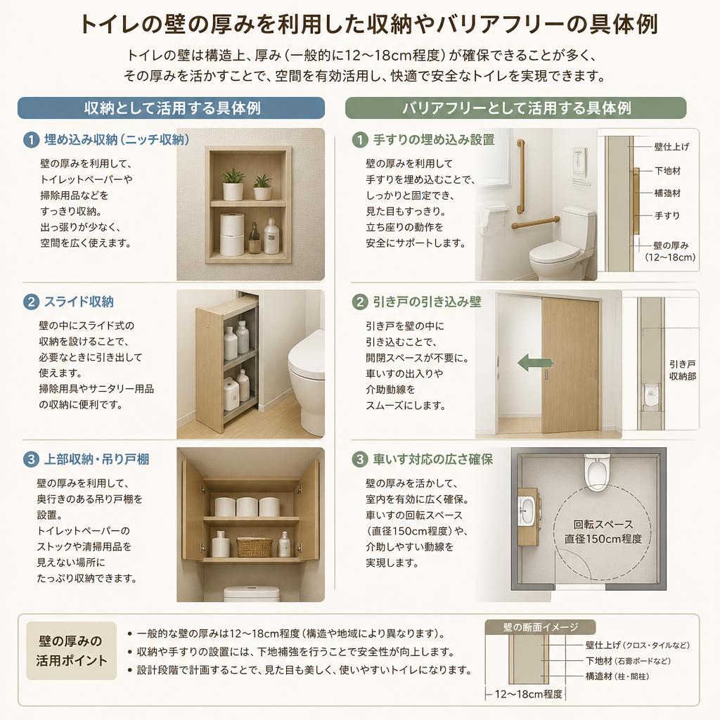 2. 壁の厚みを生かしたデザイン