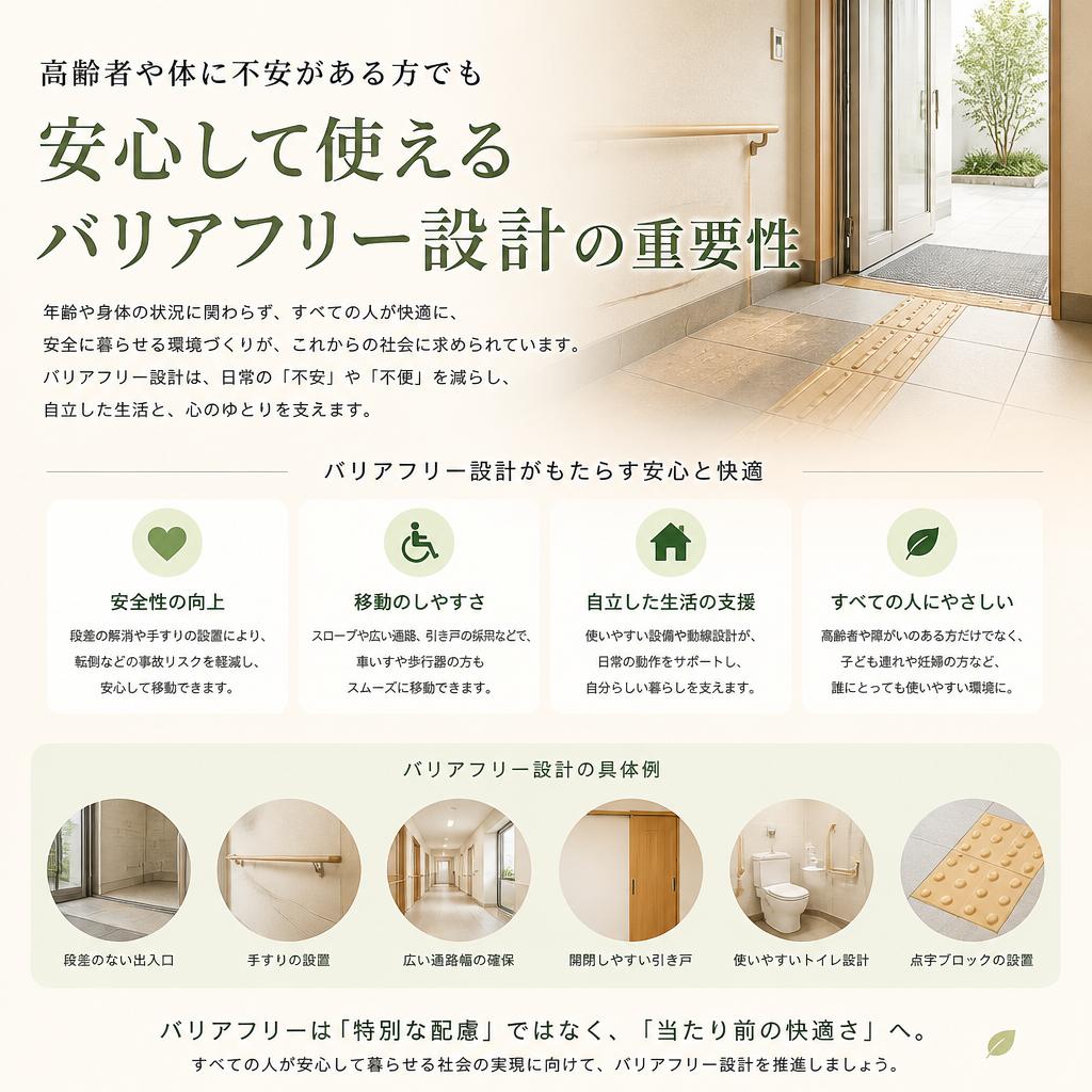 5. バリアフリーに配慮した設計