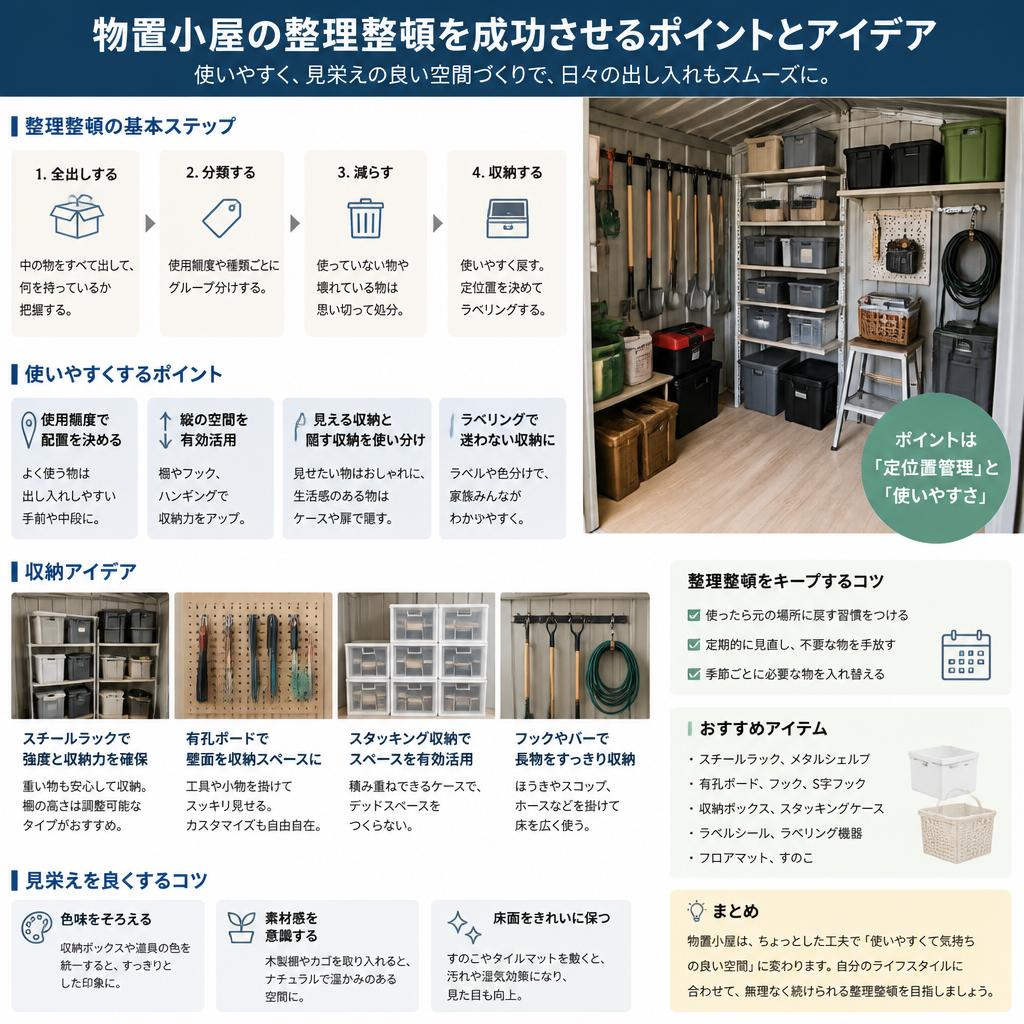 整理整頓のコツ