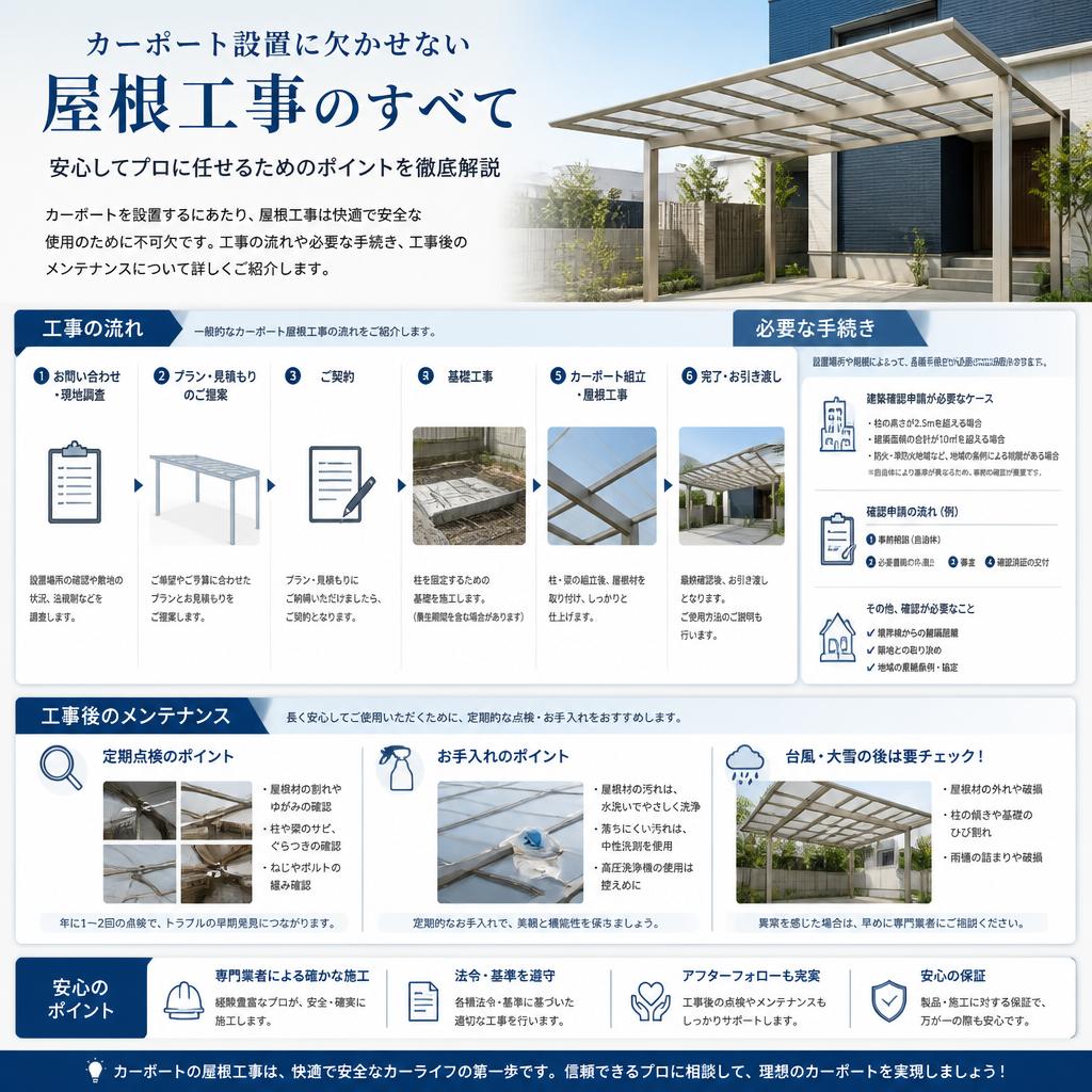 屋根工事について知ろう