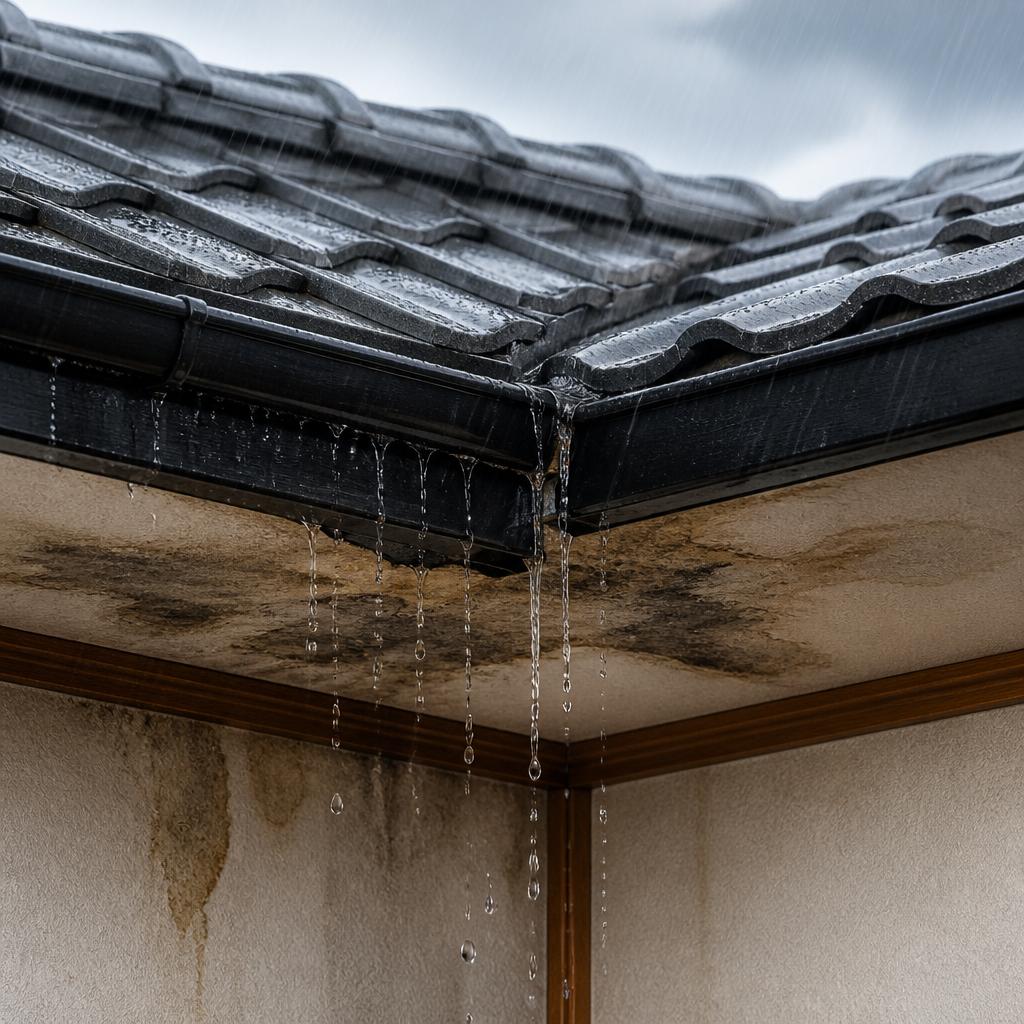 迅速な雨漏り修理のメリット