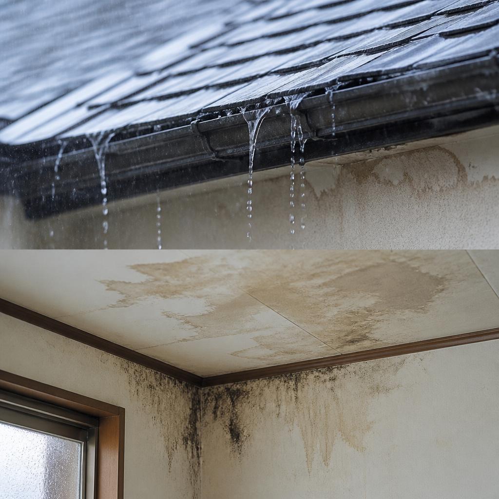 3. 雨漏り修理と屋根工事