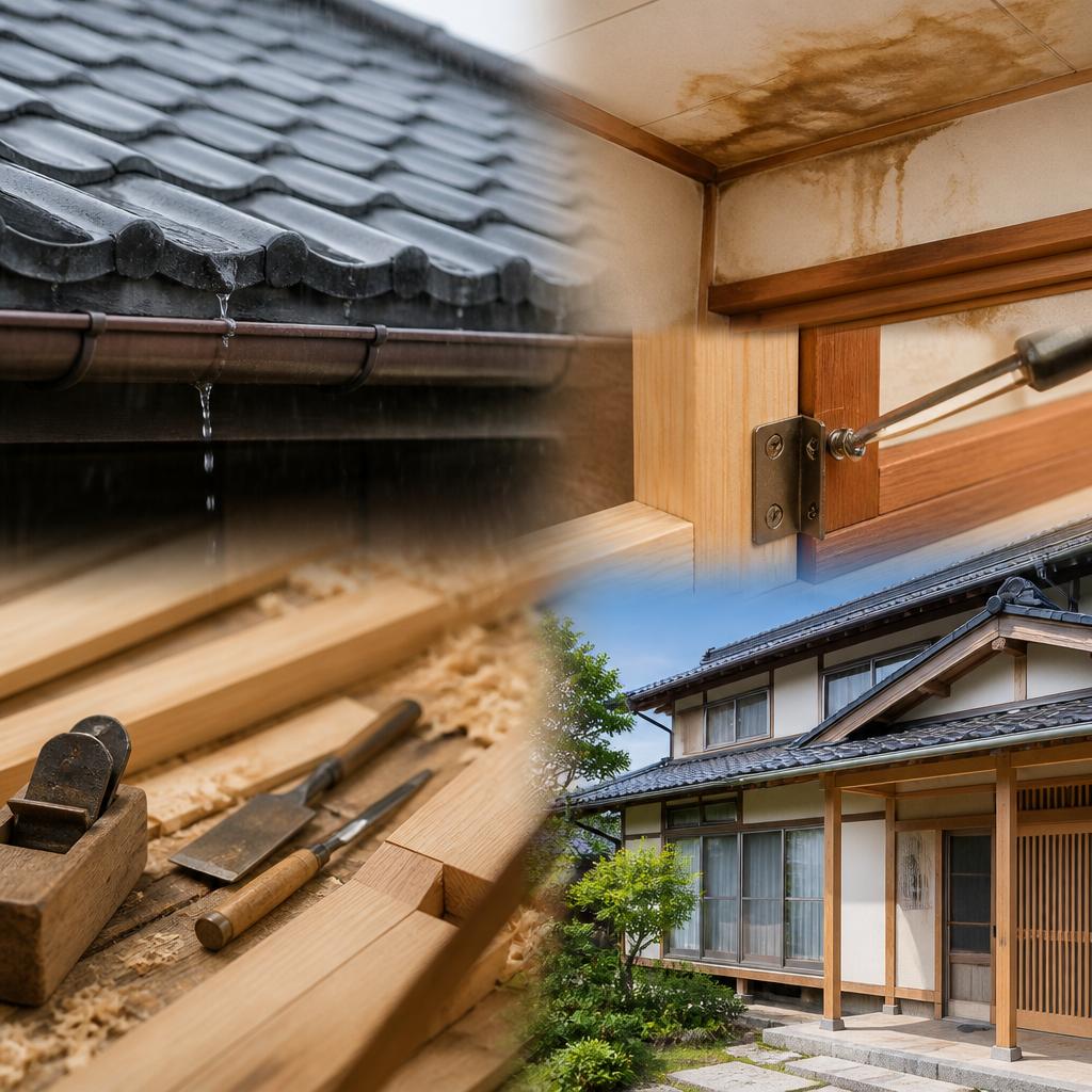 雨漏りや小さな修理もお任せ！佐賀市諸富町の大工業者が解決します